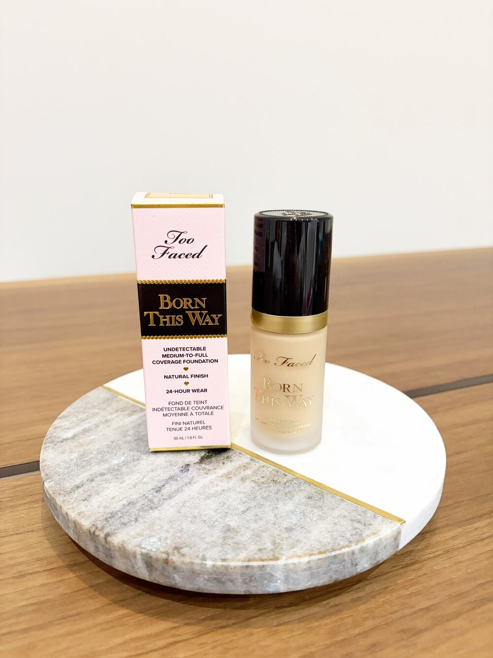 NEW Too Faced Born This Way Undetectable Foundation in Warm Nude